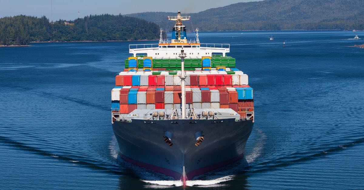 transport maritime de conteneurs